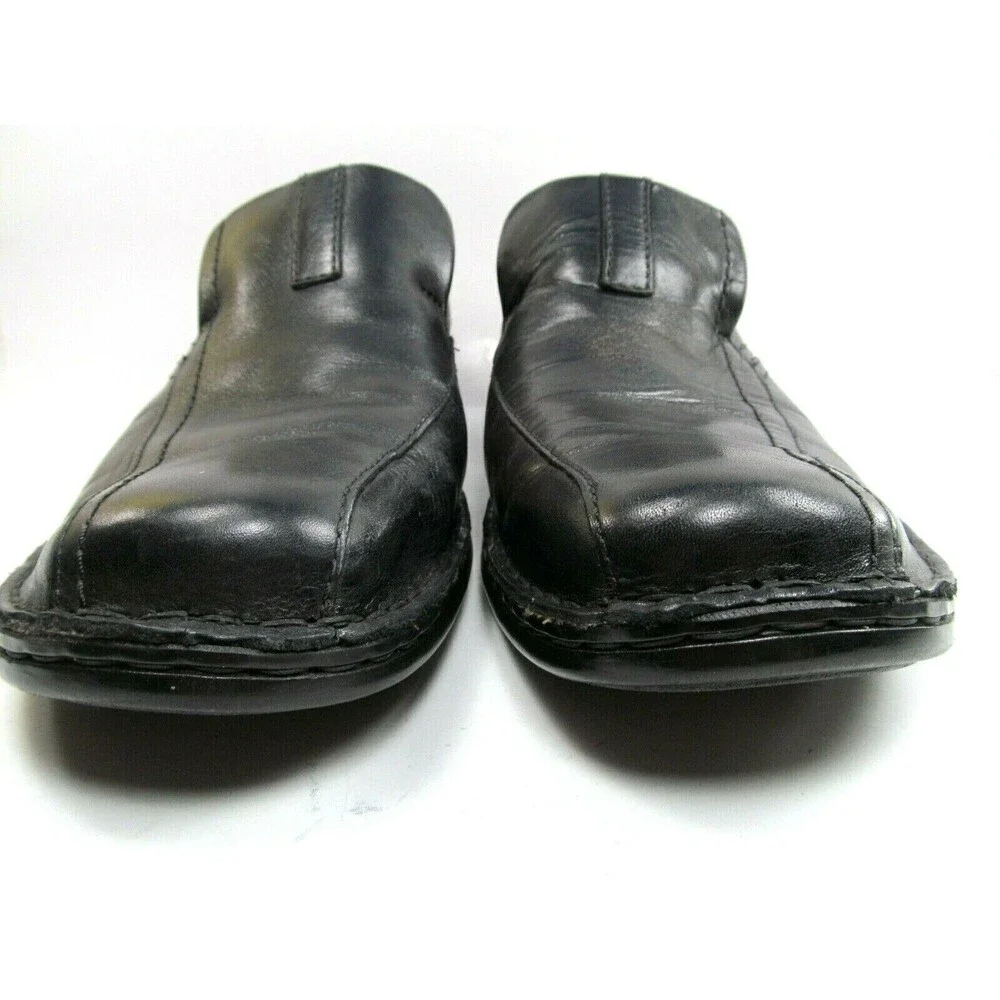 Clarks Bike Toe Leather Loafers Mens Size US 11.5 M